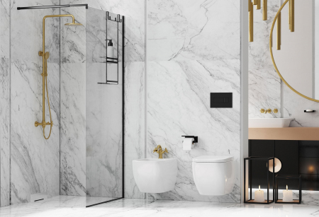Baterie bideu Deante Temisto bronz periat [3]