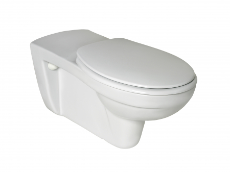 Vas wc suspendat pentru persoane cu dizabilitati Ideal Standard Contour 21 alb cu capac inclus [0]