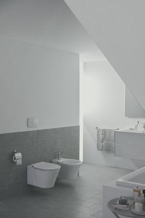 Vas wc suspendat Ideal Standard Connect Air AquaBlade alb lucios cu capac soft close inclus [2]