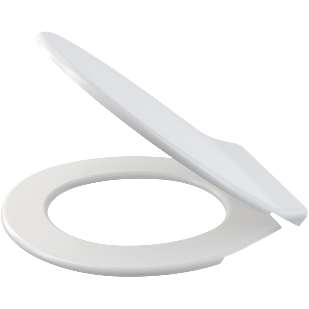 Baie - Capac wc antibacterian alb Alcaplast, Basic