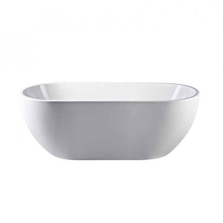 Cadă freestanding 180 cm cu instalație completă, alb lucios, Florida Aura [1]