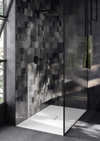 Bara de dus 40 cm, negru mat, Villeroy&Boch, Universal Showers [2]
