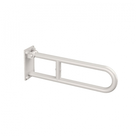 Accesorii toaleta - Bara de siguranta rabatabila, Thermomat, 83 cm, alb