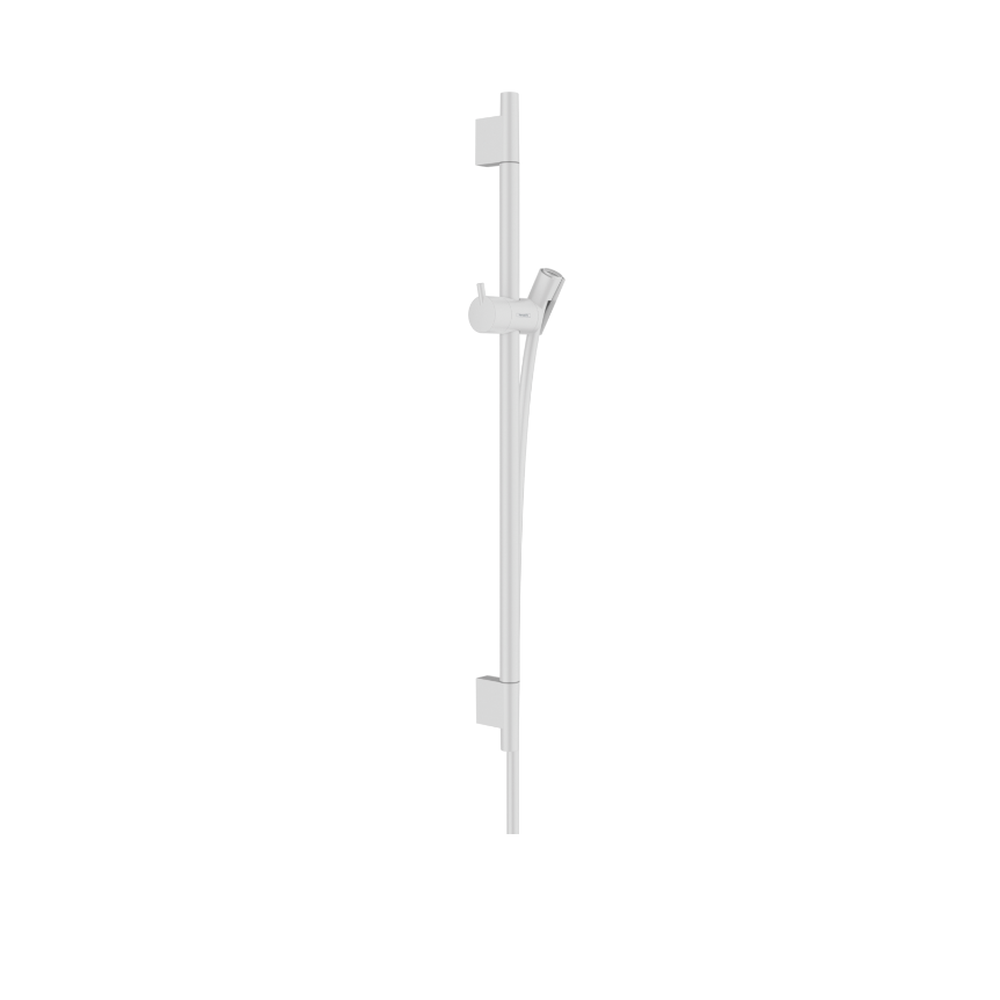 BARA DUS - Bara dus alb mat Hansgrohe, Unica S Puro cu furtun 28632700