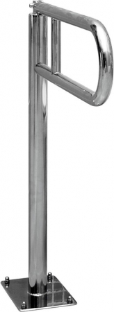 Accesorii baie persoane cu dizabilitati - Bara suport ajutatoare stativa Cersanit Etiuda, 60 cm, crom