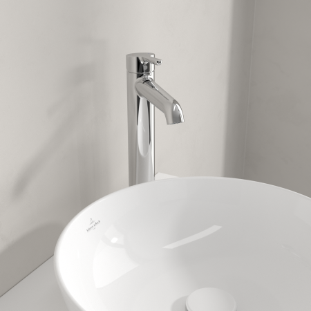 Baterie baie pentru lavoar cu ventil click-clack, crom, Villeroy&Boch Skyla [2]