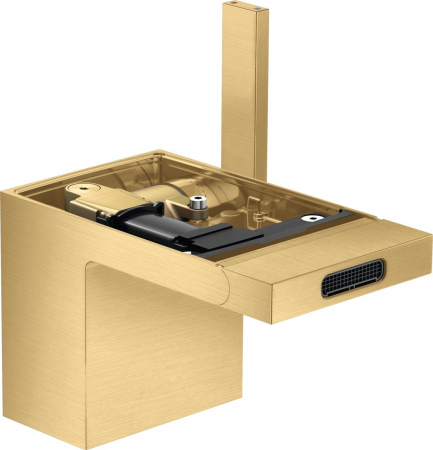 Baterii bideu - Baterie bideu auriu periat cu ventil click-clack inclus Hansgrohe Axor MyEdition