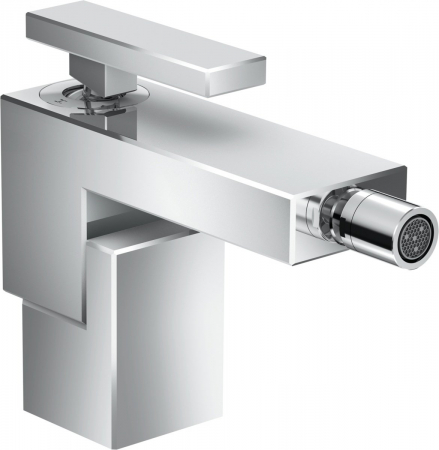 Baterii bideu - Baterie bideu crom lucios cu ventil click-clack inclus Hansgrohe Axor Edge