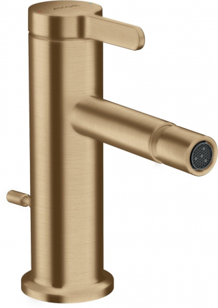 Baterii bideu - Baterie bideu bronz periat cu ventil pop-up inclus Hansgrohe Axor One