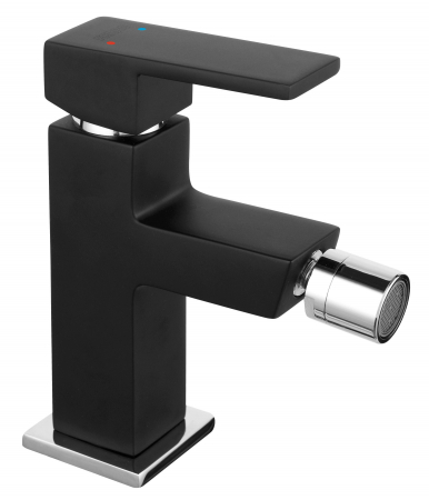 Baie - Baterie bideu culoare negru Ferro, Zicco