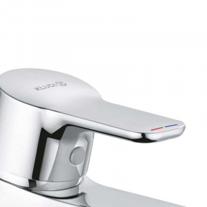 Baterie bideu crom Kludi cu ventil inclus, Pure & Easy [1]