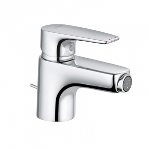 Baterii baie - Baterie bideu crom Kludi cu ventil inclus, Pure & Solid