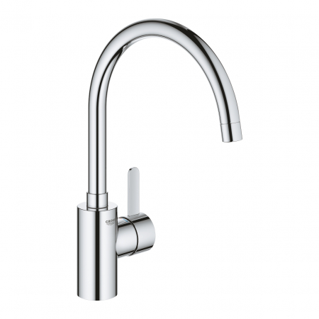 Baterii clasice bucatarie - Baterie chiuveta bucatarie cu pipa pivotanta crom Grohe Eurosmart Cosmopolitan