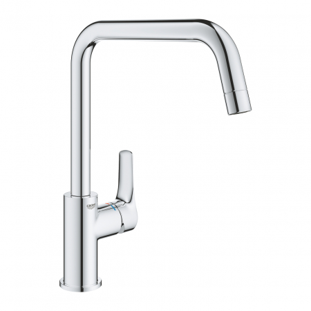BATERIE BUCATARIE - Baterie chiuveta bucatarie crom Grohe Eurosmart 2
