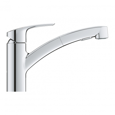 Baterie chiuveta bucatarie cu dus extractibil crom Grohe Eurosmart New [1]