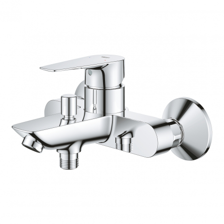 Baterie cada culoare crom Grohe BauEdge New [3]