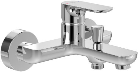 Baterii baie - Baterie cada-dus cu montaj pe perete, crom, Villeroy&Boch O.Novo