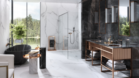 Baterie dus FDesign Seppia, negru mat/rose gold lucios [3]