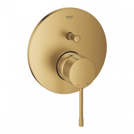 Baterii cada - Baterie cada-dus incastrata Grohe Essence pentru corp ingropat auriu periat Cool Sunrise