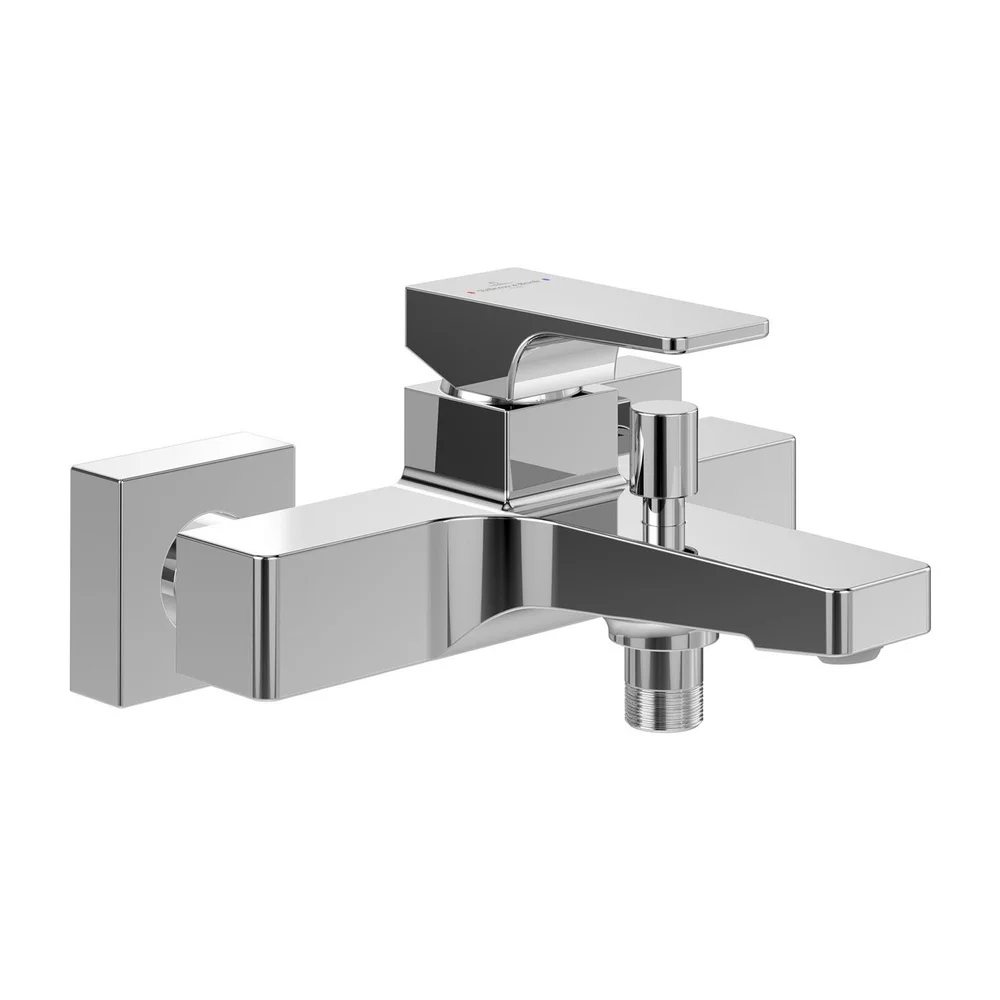 Baterie cada-dus montaj pe perete, crom, Villeroy&Boch Architectura Square [0]