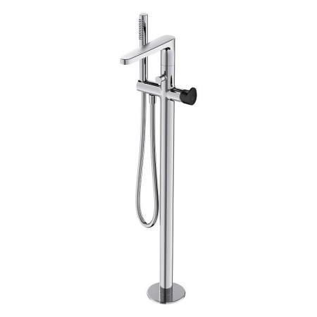 Baterie cada freestanding Cersanit Inverto, crom lucios [1]