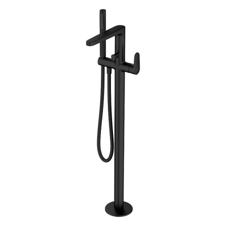 Baterii cada freestanding - Baterie cada freestanding Cersanit Inverto, negru mat