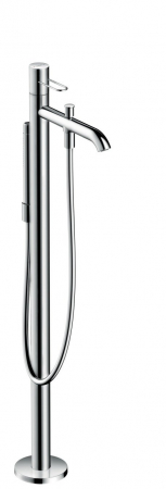 Baterii cada - Baterie cada freestanding crom lucios Hansgrohe Axor Uno