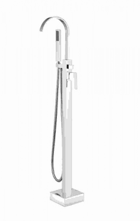 Baterii cada - Baterie cada freestanding culoare crom Besco Modern II