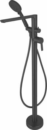Baterii cada freestanding - Baterie cada freestanding Deante Arnika, negru mat