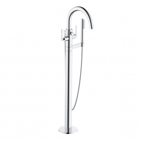 Baterii cada freestanding - Baterie cada freestanding Kludi Nova Fonte crom lucios
