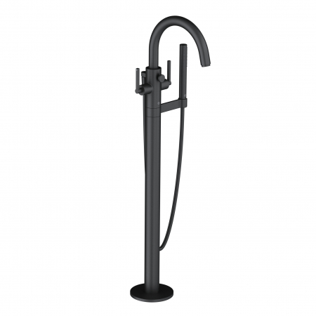 Baterii cada freestanding - Baterie cada freestanding Kludi Nova Fonte negru mat