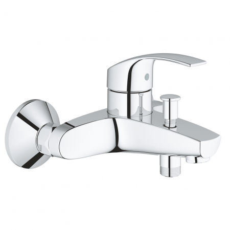 Baie - Baterie cada Grohe Eurosmart crom lucios
