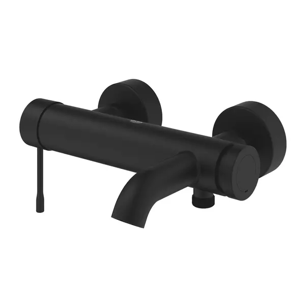 Baterie cada negru mat Phantom Black, Grohe Essence [1]