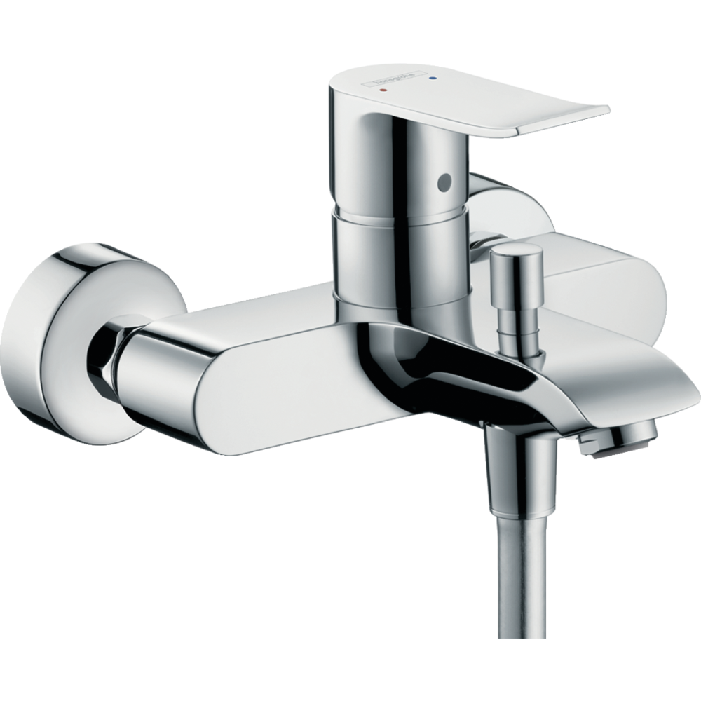 Baterii cada - Baterie cada sau dus crom Hansgrohe Metris