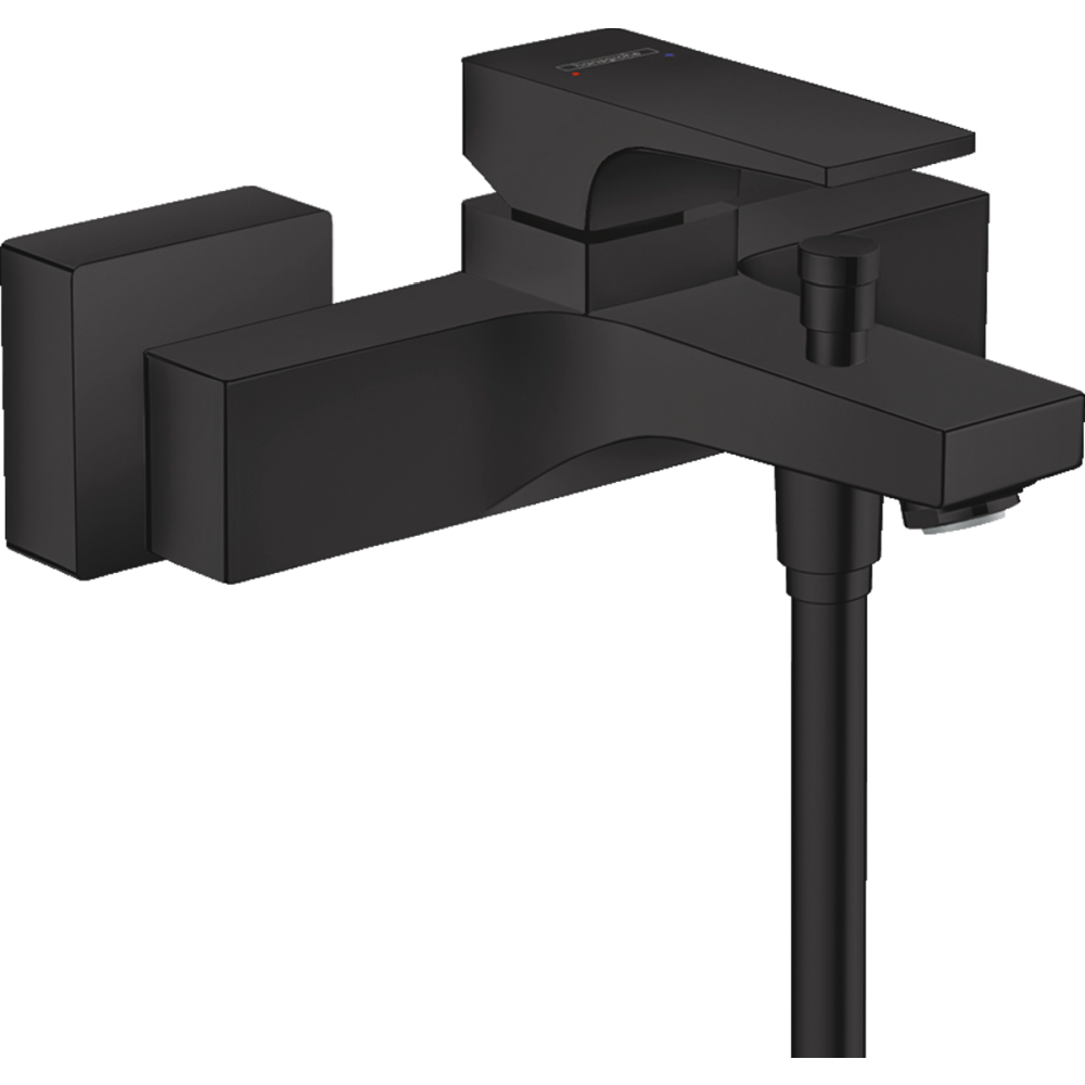 Baterii cada - Baterie cada sau dus culoare negru mat Hansgrohe Metropol 32540670