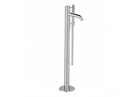 Baterii cada - Baterie cada sau dus freestanding crom, monocomanda Kludi Bozz 385900576