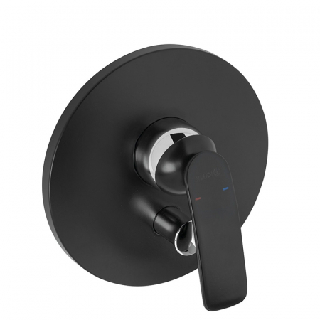 Baie - Baterie cada sau dus Kludi Balance incastrata pentru corp ingropat, negru mat
