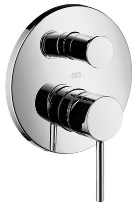 Baie - Baterie cada sau dus Hansgrohe Axor Starck incastrata pentru corp ingropat, crom