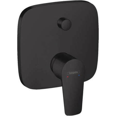 Baterii cada - Baterie cada sau dus Hansgrohe Talis E incastrata pentru corp ingropat, negru mat