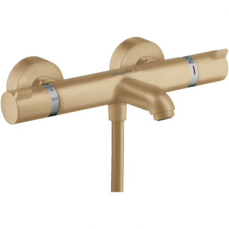 Baterii cada - Baterie cada termostatata bronz periat Hansgrohe, Ecostat Comfort