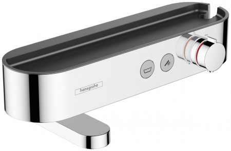 Baterii cada - Baterie cada termostatata crom lucios, pipa pivotanta, Hansgrohe ShowerTablet Select 400