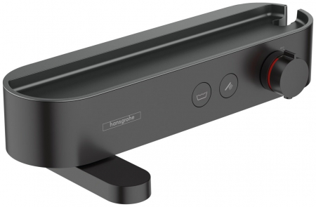 Baterii cada - Baterie cada termostatata negru mat, pipa pivotanta, Hansgrohe ShowerTablet Select 400