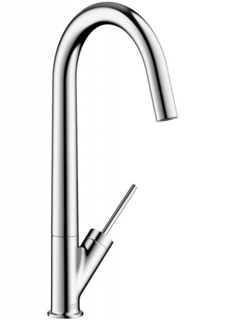 Baterii clasice bucatarie - Baterie chiuveta bucatarie crom Hansgrohe Axor Starck