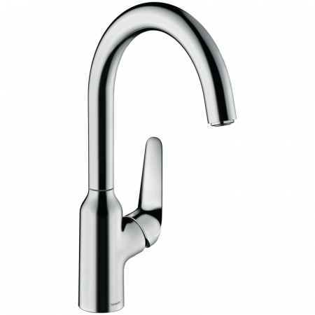 Baterii bucatarie - Baterie chiuveta bucatarie crom Hansgrohe, Focus, M42 220