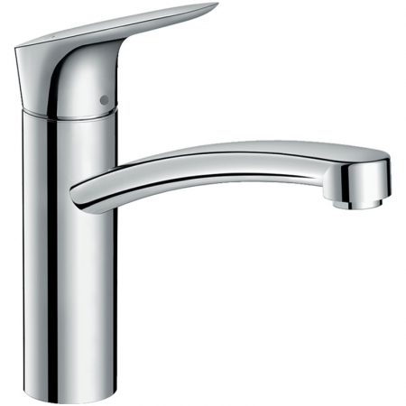 Baterii clasice bucatarie - Baterie chiuveta bucatarie crom Hansgrohe, Logis M31 160