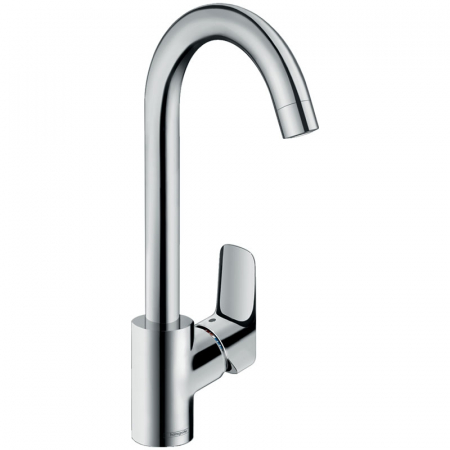 Baterii bucatarie - Baterie chiuveta bucatarie crom Hansgrohe, Logis M31 260