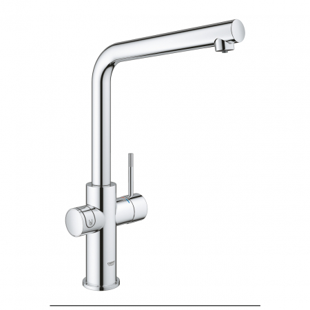 Baterie chiuveta bucatarie Grohe Blue Home cu racire si filtrare apa Starter Kit [1]