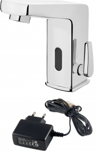 Baterie lavoar crom lucios, senzor si control temperatura, 230 / 6V, Deante Sensor [2]