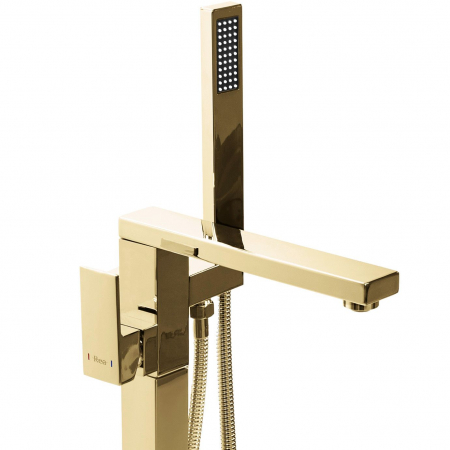 Baterie cadă freestanding Rea Tery, auriu lucios [2]