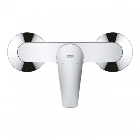 Baterie dus culoare crom Grohe BauEdge New [2]